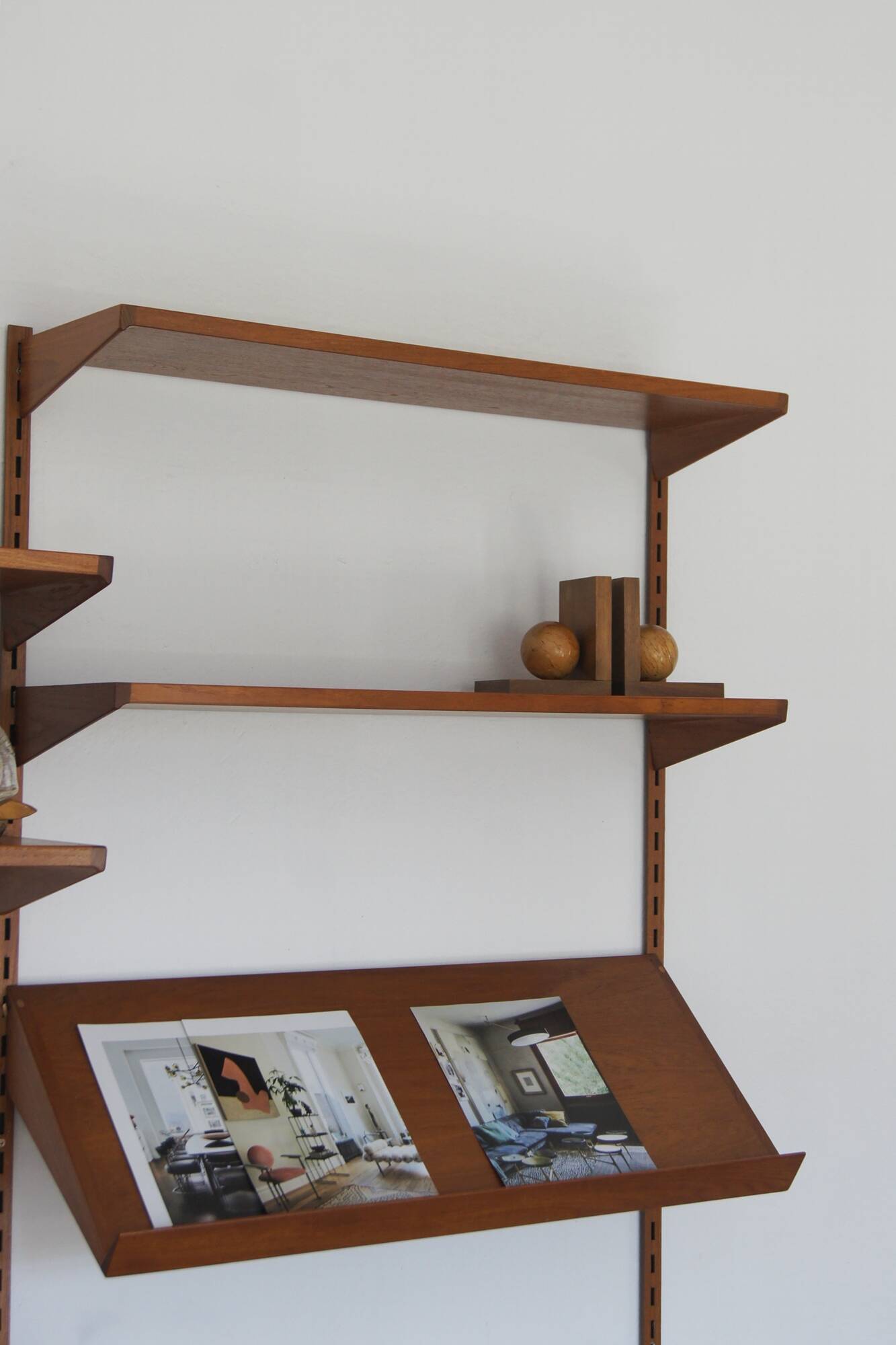 Mid-Century Shelves & Wall Units & Desk by Kai Kristiansen for FM Mobler, 1