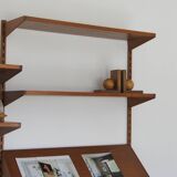 Mid-Century Shelves & Wall Units & Desk by Kai Kristiansen for FM Mobler, 1