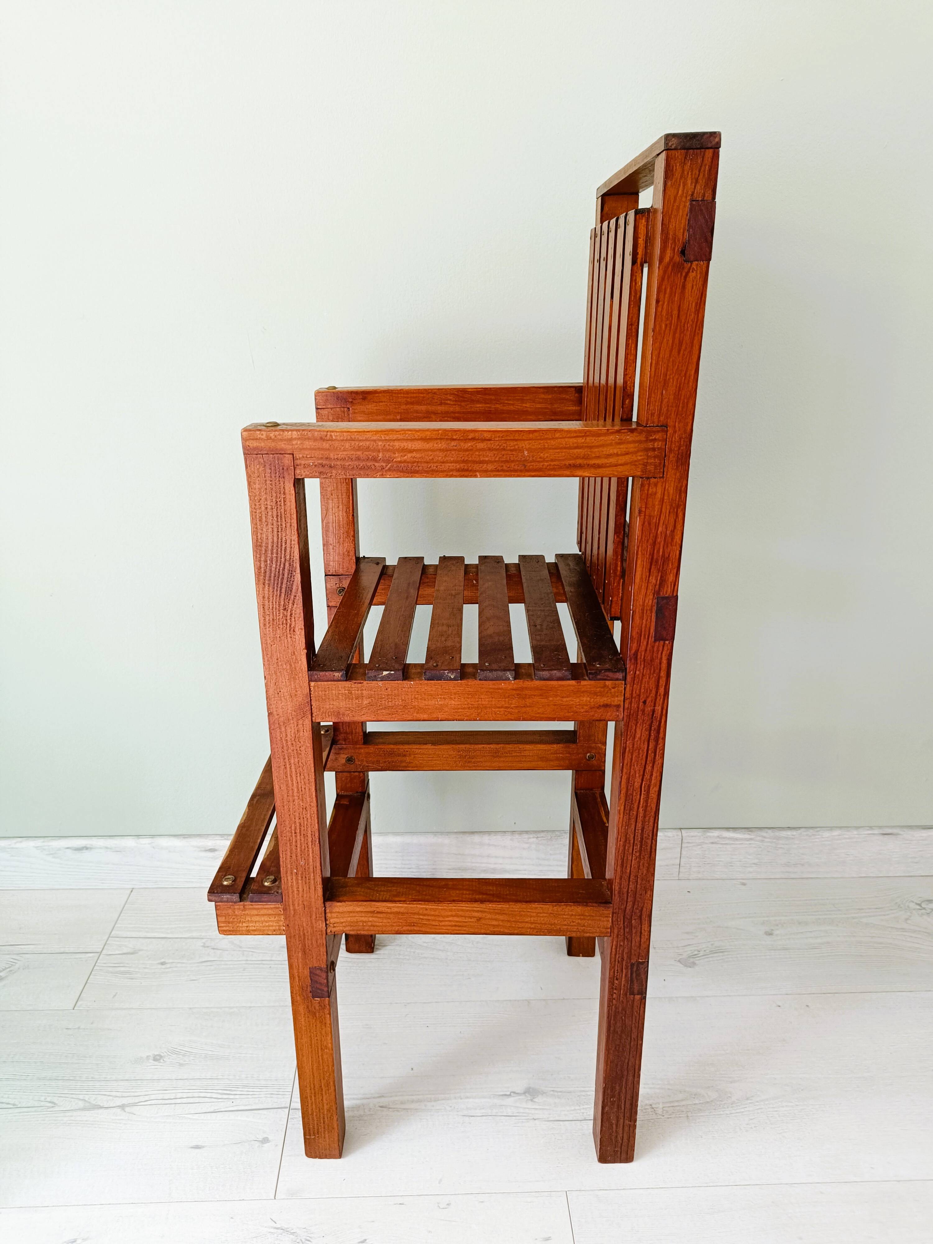 Old children's high chair