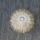 Old smoked glass ceiling light: vintage 1970