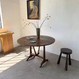Table de vigneron en chêne, 1950