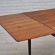 1970s, Danish foldable dining table, teak wood, original condition.