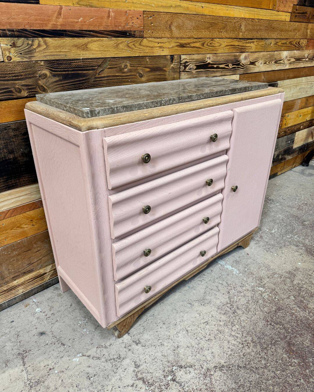 Revamped antique chest of drawers