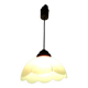 Vintage glass pendant light