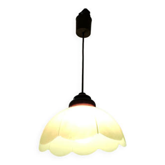 Vintage glass pendant light