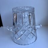 Crystal ice bucket 60s-70s