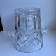 Crystal ice bucket 60s-70s