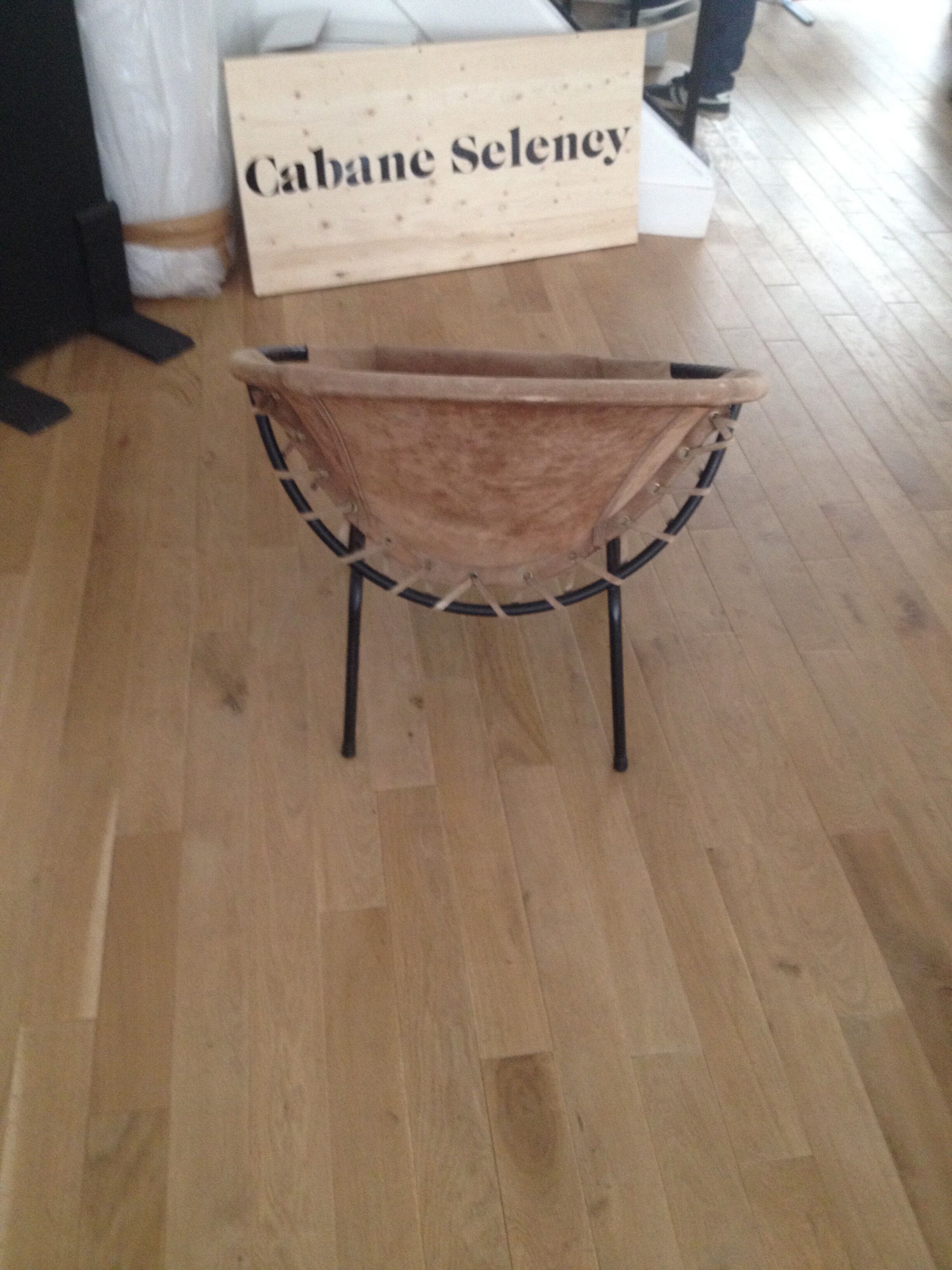 Fauteuil en daim de Lusch Erzeugnis