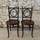 Paire de chaises de bistrot Fischel