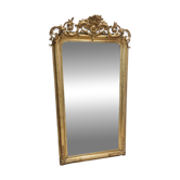 Miroir ancien doré de style Louis Philippe
