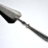 ART DECO pie server in silver metal - geometric decoration 1920-1930