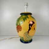 Large ceramic table lamp signed L. Drimmer – 1950s/60s