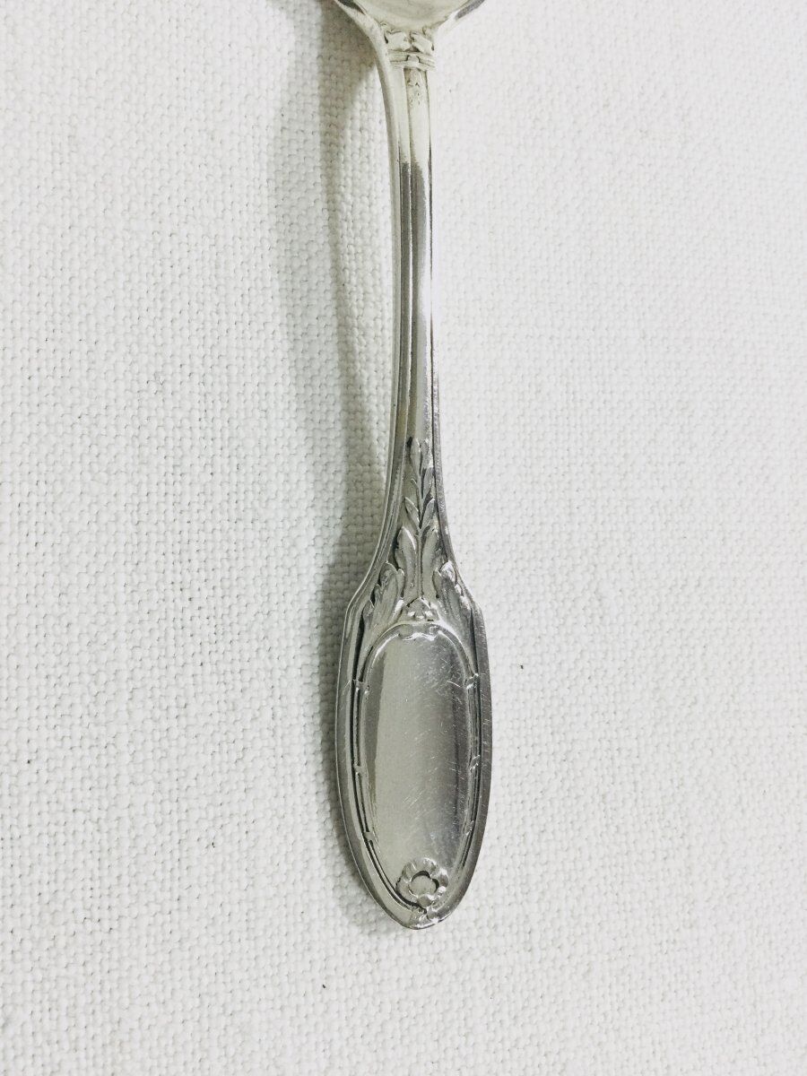 6 mocha spoons Christofle