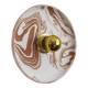 Appliqué in mixed earths