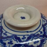 Asian blue and white ceramic ball pot