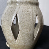 Ceramic tealight lamp made in France