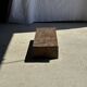 Small low bench in old teak from Indonesia H14 L50