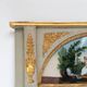 Antique French trumeau mirror Restoration glass painting c. 1830 (83)