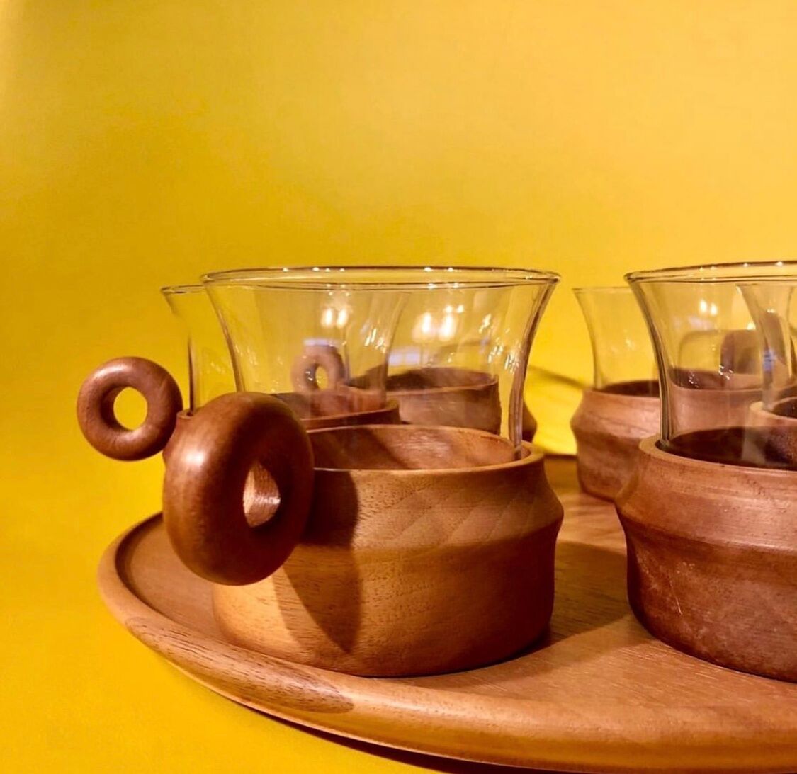 Set of glasses Schott Mainz Jeaner Glas