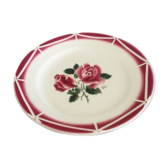 Digoin Sarreguemines plate