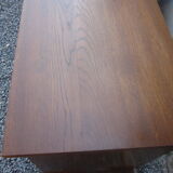 Vintage chest of drawers with compass feet