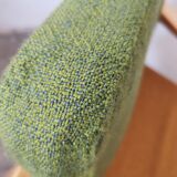 Scandinavian light wood armchair