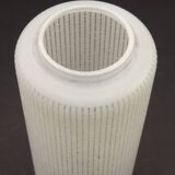 White glass lampshade, 1960s-70s