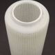 White glass lampshade, 1960s-70s