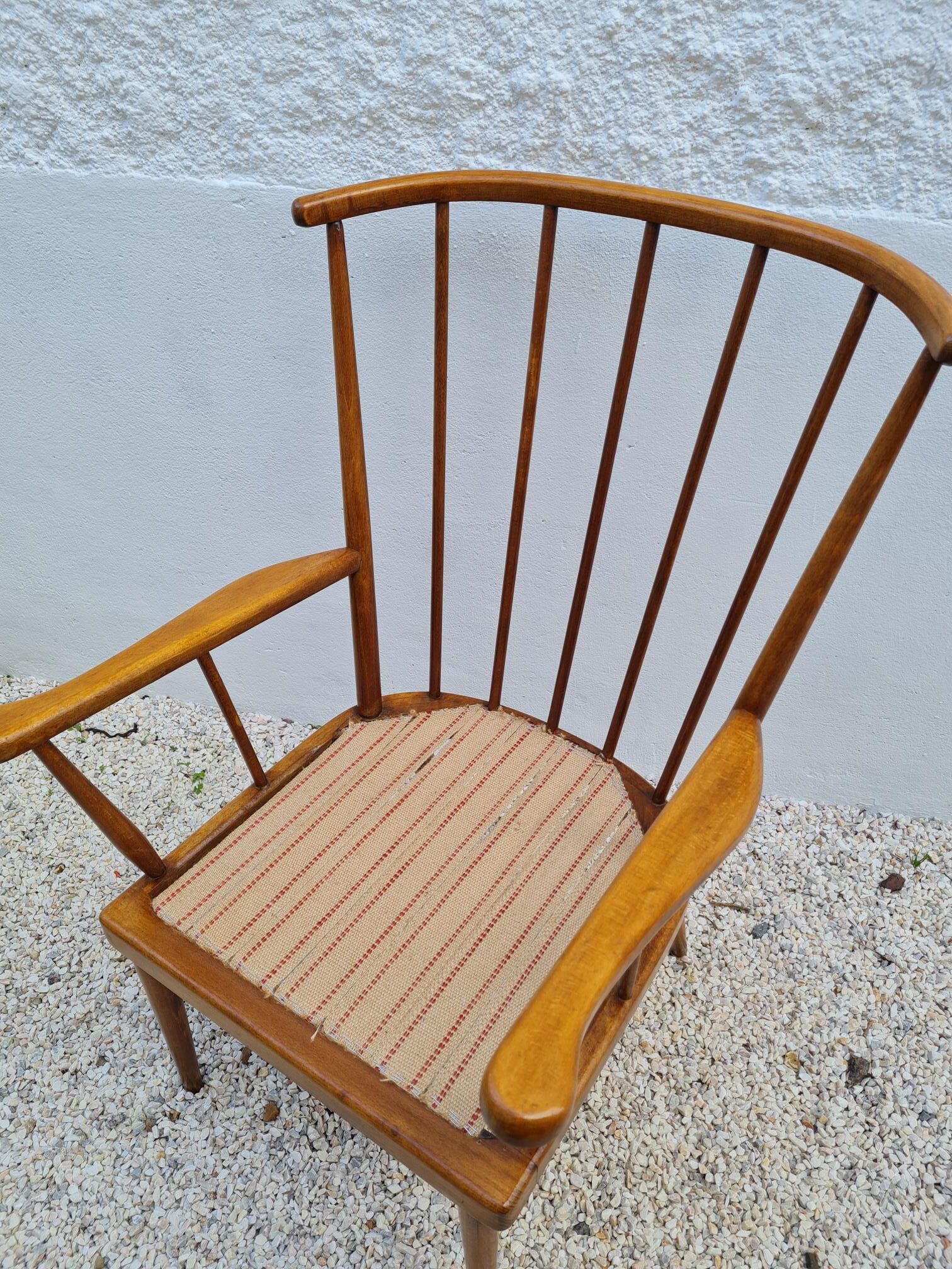 Baumann fan armchair