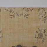 Neutral Oushak Vintage Carpet sku1833