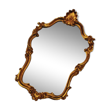 Antique baroque mirror