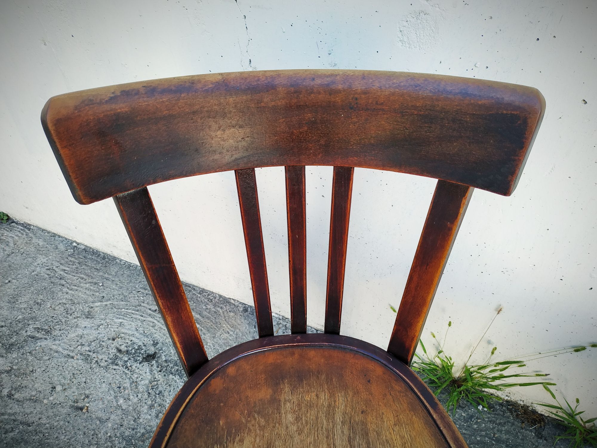 Pair of bistro chairs