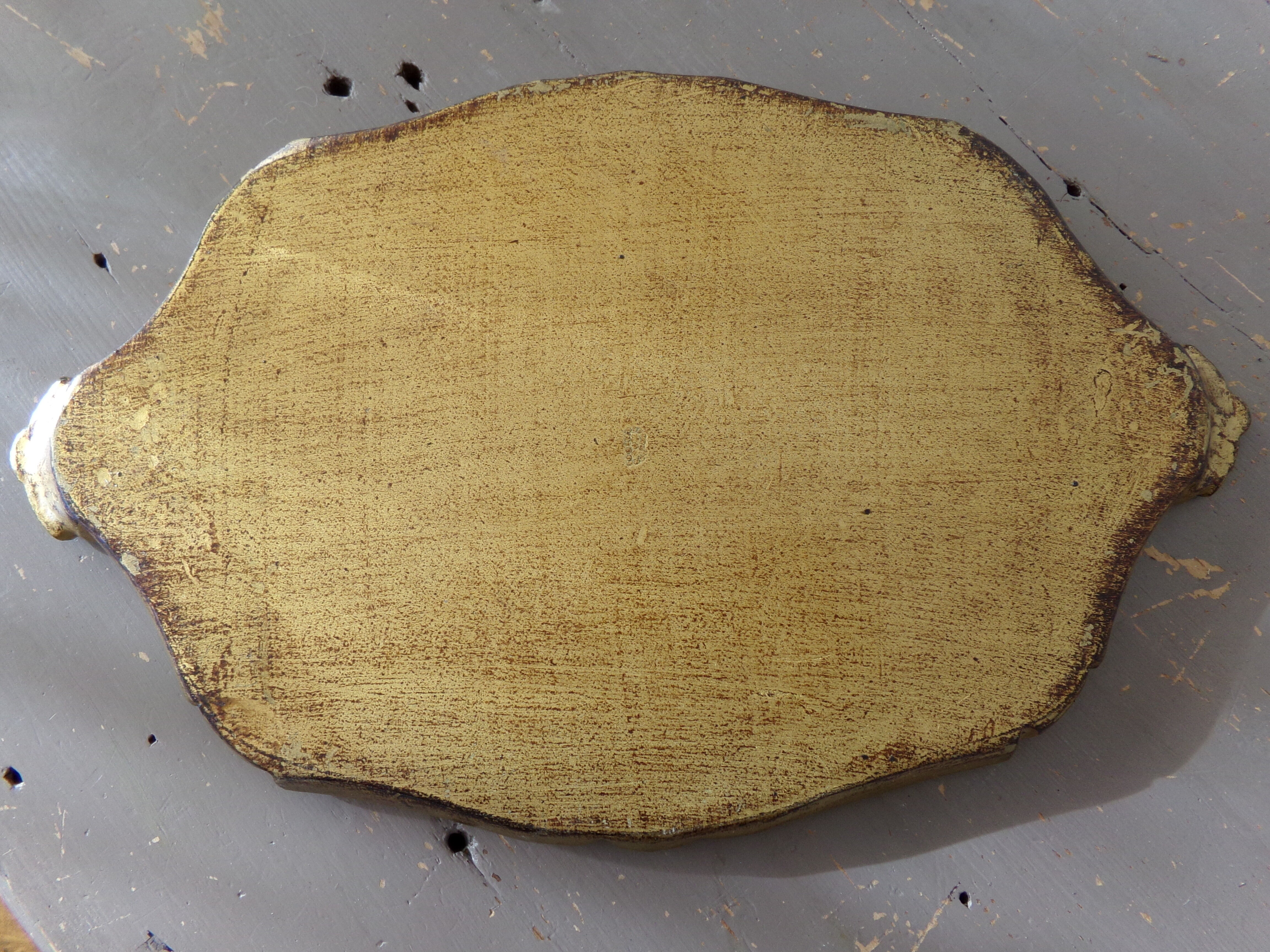 Florentine wooden tray