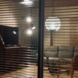 Holophane ball suspension 1960