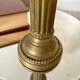 Column brass candle holder
