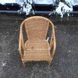 Fauteuil osier