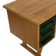 Bureau vintage des années 1960, design de bureau compact