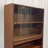 1970s teak bookcase shelf