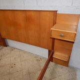 Head of bed 140 x 190 bed suspended vintage 50s