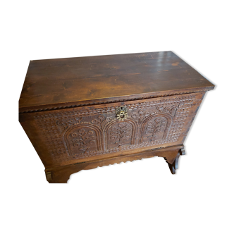 Buffet in Cedar from Lebanon and Aleppo pine from the 1950s