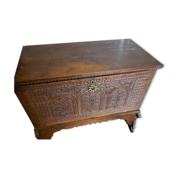 Buffet en cèdre du liban et pin d'Alep des années 1950