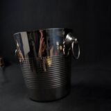 Vintage 1970s stainless steel champagne bucket by Létang Rémy