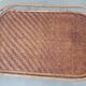 Rattan service plate