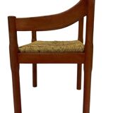 Vintage Carimate chair design by Vico Magistretti