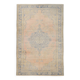 7x10 Rug For Living Room Vintage Rug, 204x310Cm