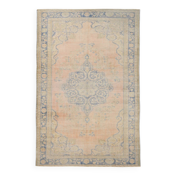 7x10 Rug For Living Room Vintage Rug, 204x310Cm