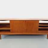 Vintage Scandinavian teak sideboard from the 60s by designer Edvard Valentinsen for Samcom