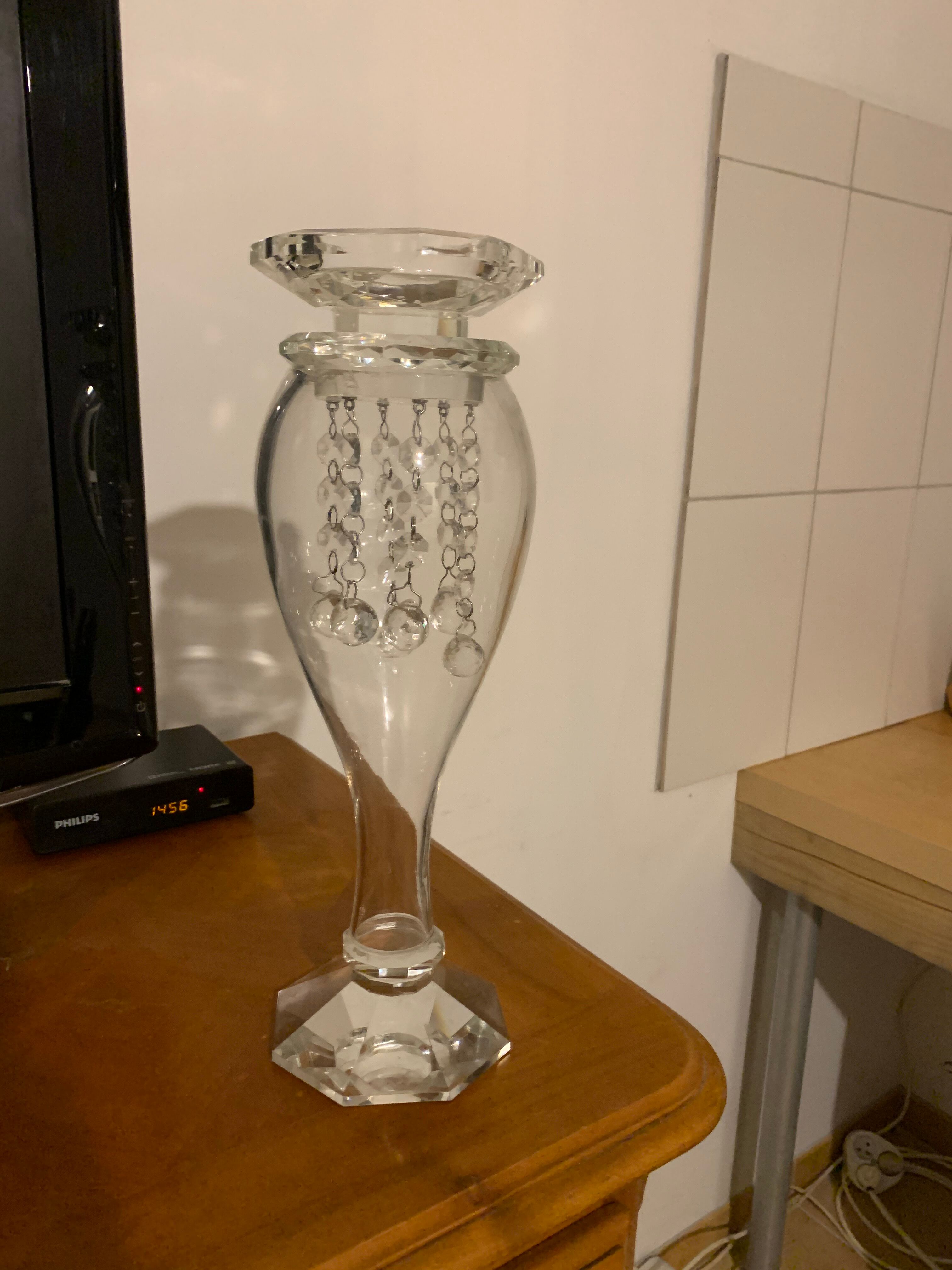Crystal vase