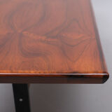Rosewood coffee table 1960 scandinavian