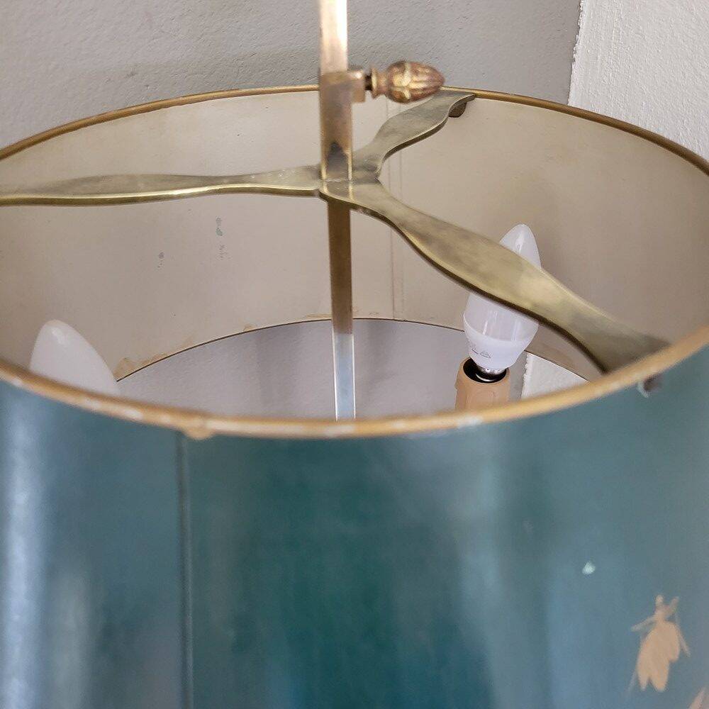 Bee hot water bottle lamp